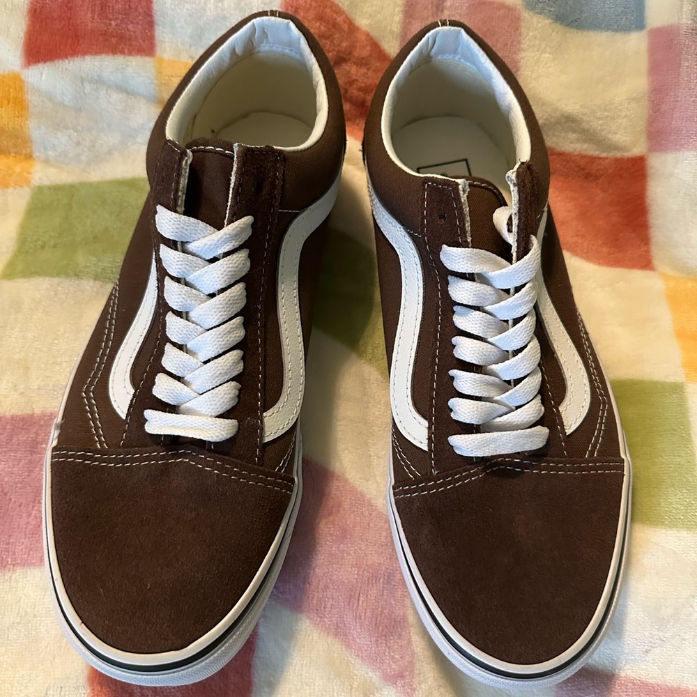 Brown Old Skool Vans